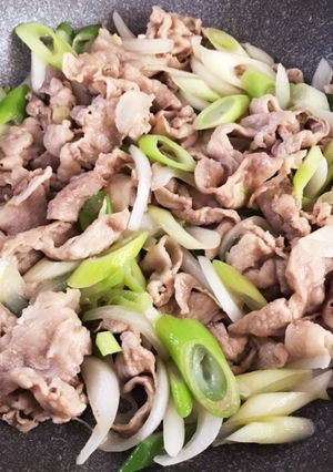 豚こま炒め〜塩ダレ風-レシピのメイン写真