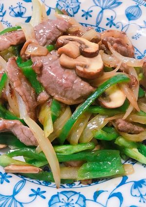 台湾風☆牛肉ピーマン玉ねぎ炒め-レシピのメイン写真