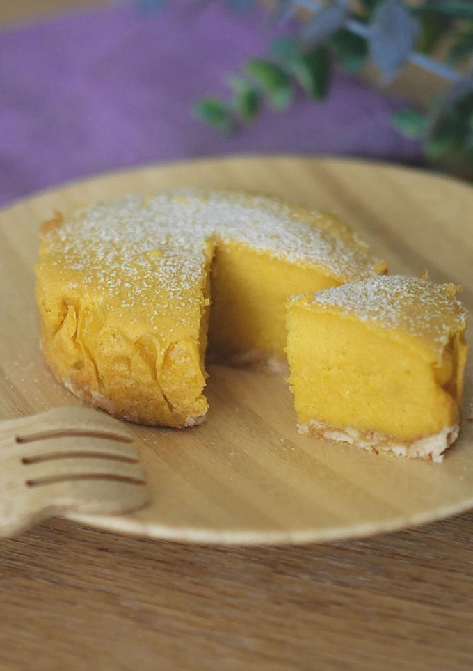 かぼちゃととうもろこしのチーズケーキ-レシピのメイン写真