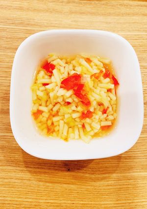 離乳食中期☆スパゲッティの野菜煮-レシピのメイン写真