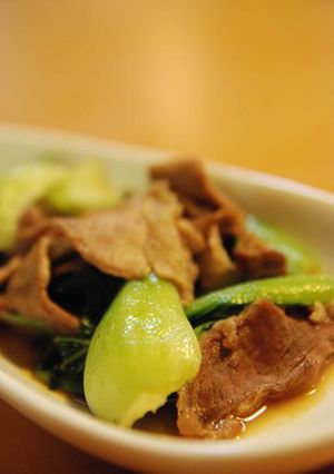 豚と青梗菜のオイスター炒め-レシピのメイン写真