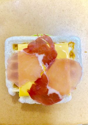 生ハムチーズのお醤油モッフル-レシピのメイン写真