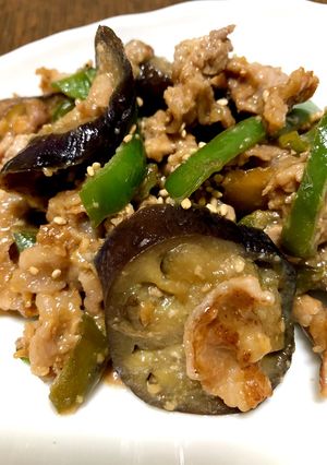 豚肉とナスの味噌炒め-レシピのメイン写真