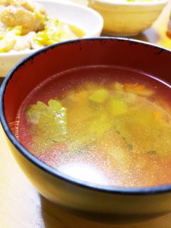 セロリのだしで絶品コンソメスープ-レシピのメイン写真