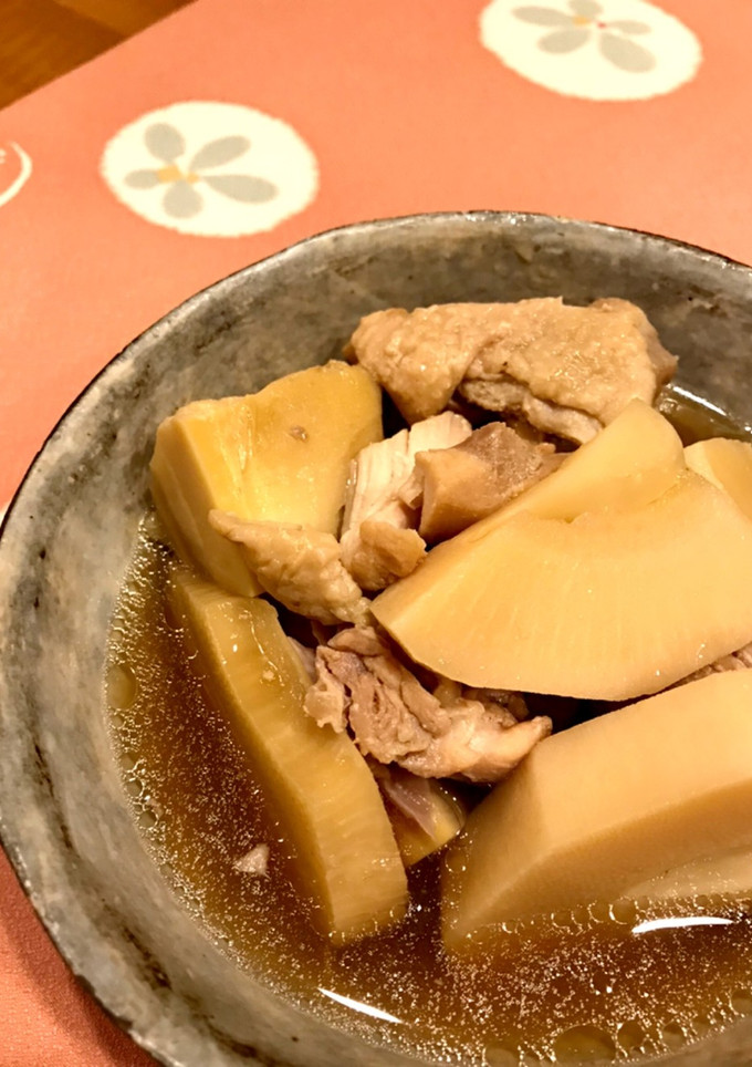 春！筍と鶏肉の煮物-レシピのメイン写真