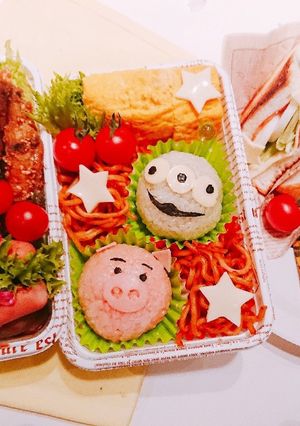 ピクニック♪キャラ弁♪トイ・ストーリー♪-レシピのメイン写真