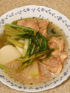 カブと鶏肉煮-レシピのメイン写真