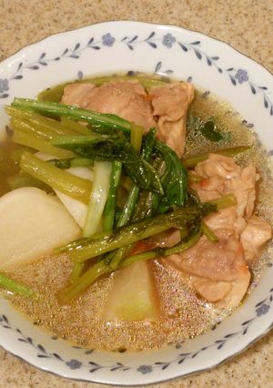 カブと鶏肉煮-レシピのメイン写真