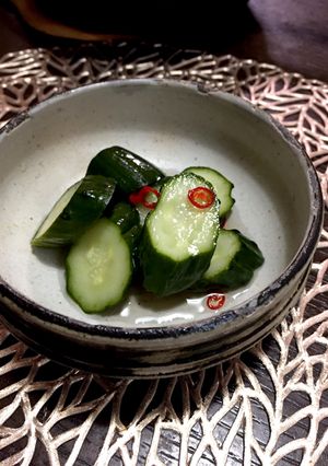 簡単お酢でさっぱりきゃうりの漬物-レシピのメイン写真
