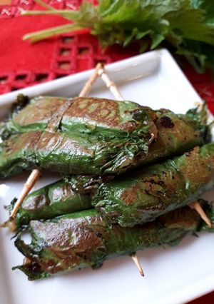 甘みその紫蘇巻き焼き-レシピのメイン写真