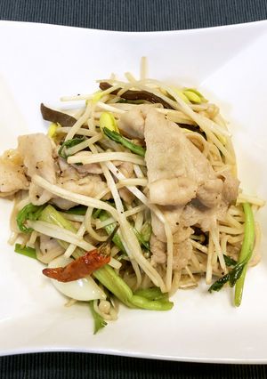 温泉豆もやし炒め-レシピのメイン写真