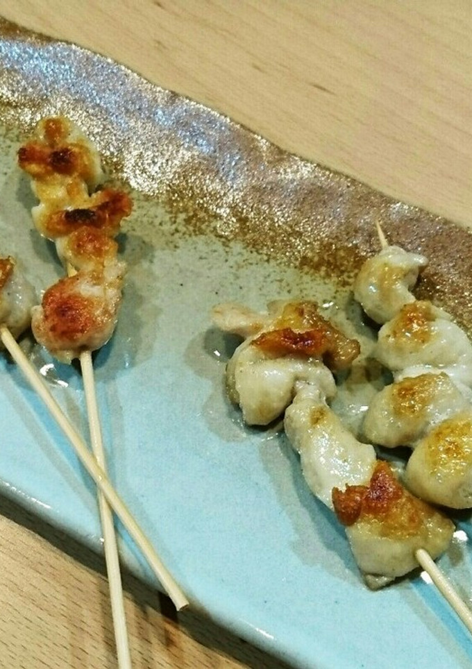 鶏皮の焼き鳥-レシピのメイン写真