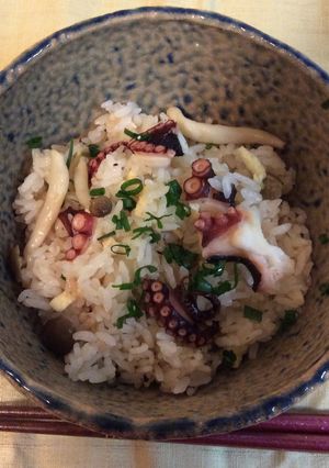 蛸の炊き込みご飯-レシピのメイン写真