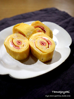 【お弁当】カニカマ入りぐるぐる玉子焼き-レシピのメイン写真