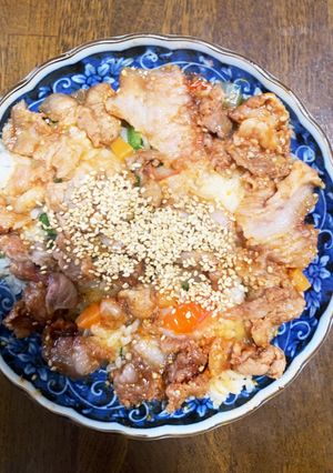 レンジで中華&洋のスパイシーライス-レシピのメイン写真