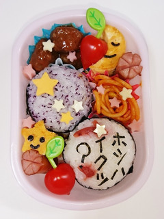 お月様と星いっぱい弁当☆キャラ弁?-レシピのメイン写真
