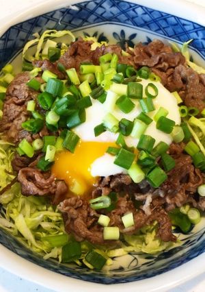 ガッツリ男子ごはん 旨塩丼-レシピのメイン写真