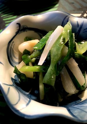 わけぎとわかめのぬた和え-レシピのメイン写真