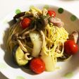 さっぱり食べれるナスとトマトの和風パスタ