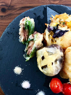 サクッとした食感♪自家製米粉の天ぷら-レシピのメイン写真