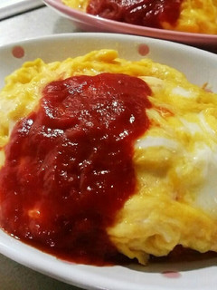 *ケチャップライスもとろ~りオムライス*-レシピのメイン写真