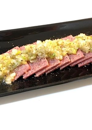 コンビーフでまるでネギタン塩！？-レシピのメイン写真