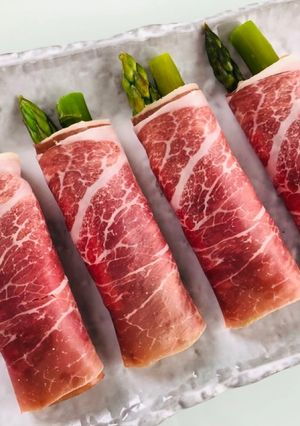 アスパラとチーズの生ハム巻き-レシピのメイン写真