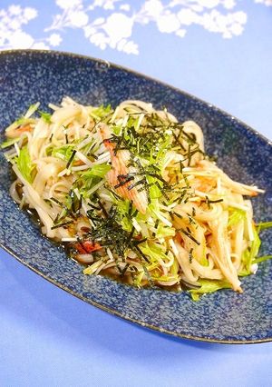 ダイエット！糖質0麺☆梅胡麻たれ-レシピのメイン写真