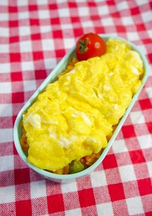 お弁当！ふわ玉☆オムライス-レシピのメイン写真
