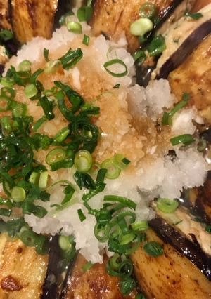 まかない～なす餃子おろしねぎポン酢～-レシピのメイン写真