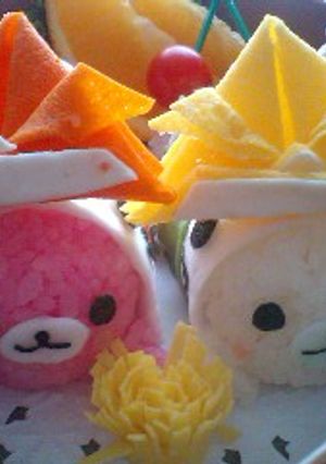 お弁当用シートで折ろう！こどもの日の兜　-レシピのメイン写真
