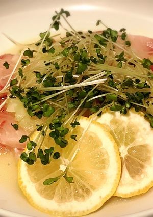 ぶりのレモンカルパッチョ-レシピのメイン写真