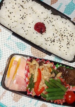 野菜たっぷり男子弁当4-レシピのメイン写真