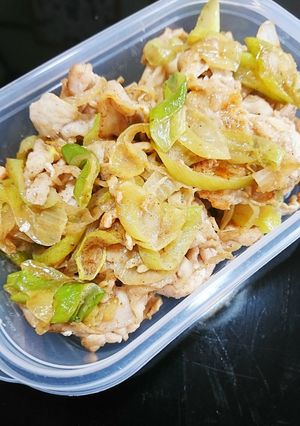 【作り置き】豚肉と長ネギの塩コショウ炒め-レシピのメイン写真
