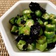 簡単 もう1品に最適オクラと海苔の和え物