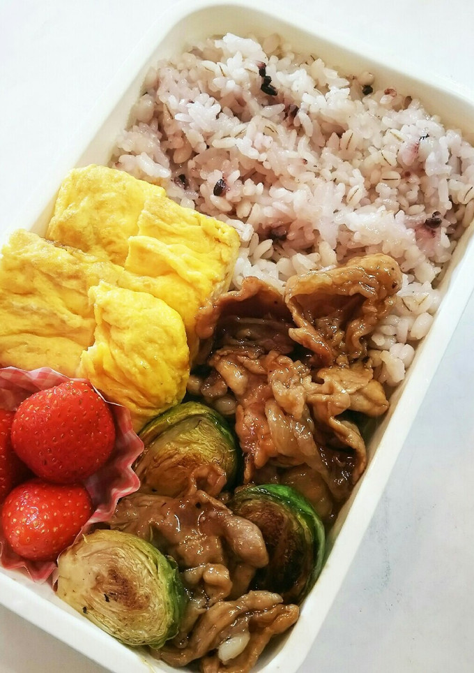 お弁当(4/9)豚のしょうが焼き-レシピのメイン写真
