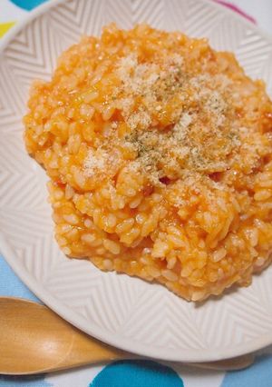 レンジでトマトリゾット-レシピのメイン写真