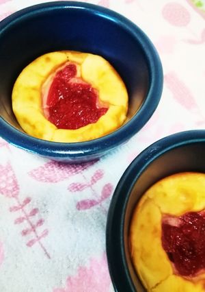 ⚫離乳食後期⚫ヨーグルトチーズケーキ-レシピのメイン写真