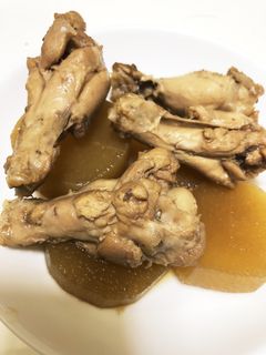 大根と手羽元の煮物-レシピのメイン写真