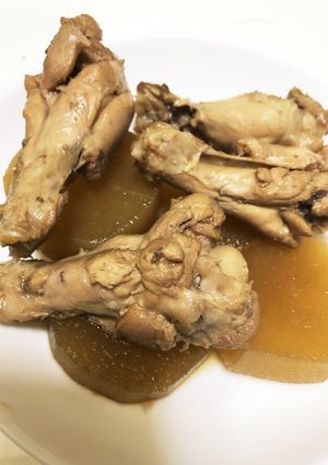 大根と手羽元の煮物-レシピのメイン写真