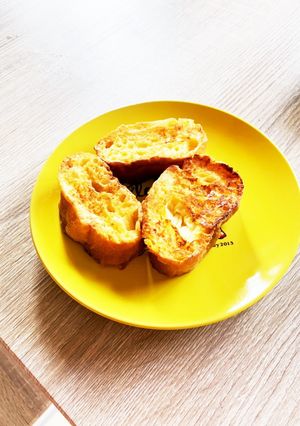 甘さ控え目フレンチトースト〜バケット版〜-レシピのメイン写真