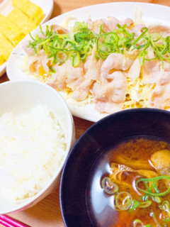 簡単★豚しゃぶキャベポン酢-レシピのメイン写真