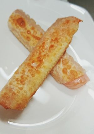 チーズとハムのくるくるカリカリ-レシピのメイン写真
