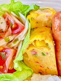 トマトと新玉ねぎで♪お弁当サラダ♪-レシピのメイン写真