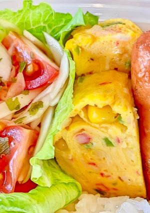 トマトと新玉ねぎで♪お弁当サラダ♪-レシピのメイン写真