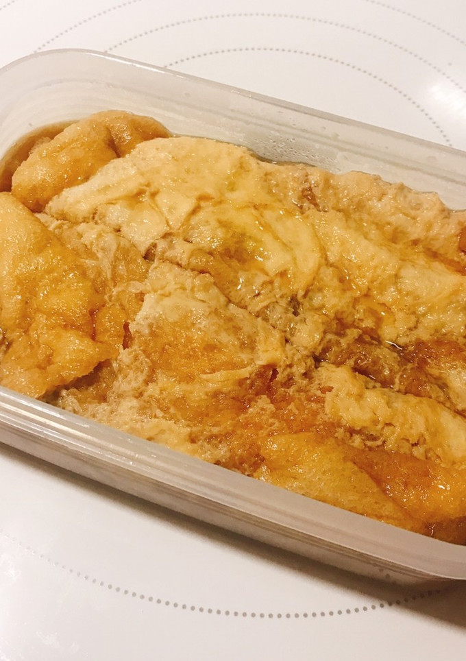 いなり巻き寿司用のあげ煮-レシピのメイン写真