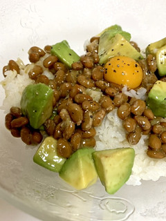 5分でできる!納豆アボカド丼-レシピのメイン写真