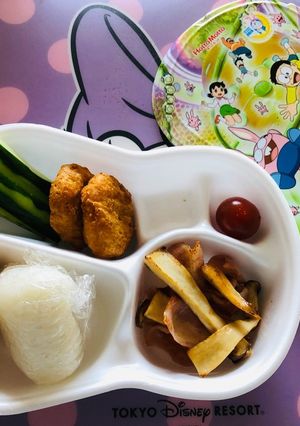 娘ちゃんランチ♪190409-レシピのメイン写真