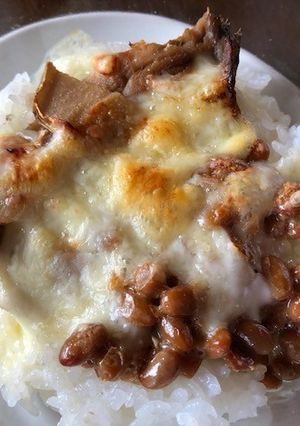 納豆とイワシのチーズグラタン風-レシピのメイン写真