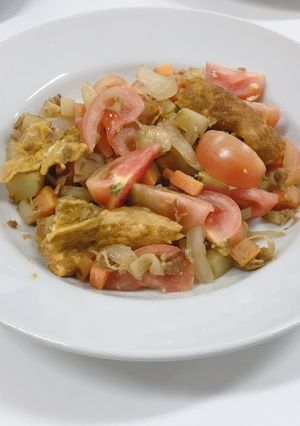 栄養たっぷり！野菜と卵の炒め料理-レシピのメイン写真